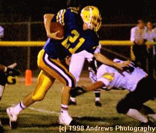 #21 Bobby Huttis scores.
